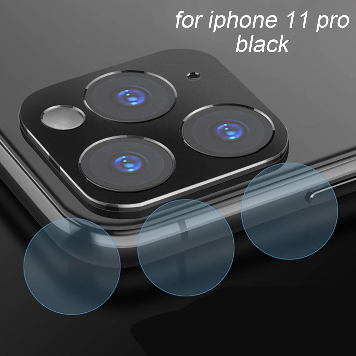 3D-Tempered-Glass--Metal-Circle-Ring-Anti-scratch-Phone-Lens-Protector-for-iPhone-11--iP-11-Pro--iP--1647552-11