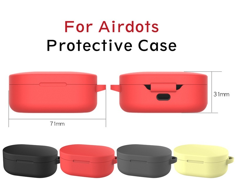Airdots-Earphone-Case-Soft-Silicone-Earbuds-Cover-Storage-Protective-Case-with-Hook-1650598-6