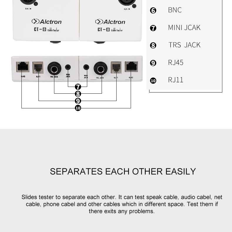 Alctron-CT-8-Professional-Multi-purpose-Audio-Cable-Tester-Line-Test-Instrument-Engineering-Wiring-S-1780846-7