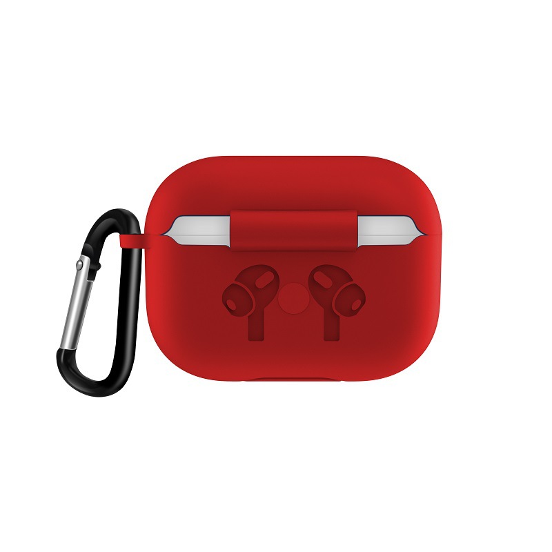 Bakeey-02mm-thickness-Silicone-Shockproof-Washable-Earphone-Storage-Case-with-KeyChain-for-Apple-Air-1598023-2