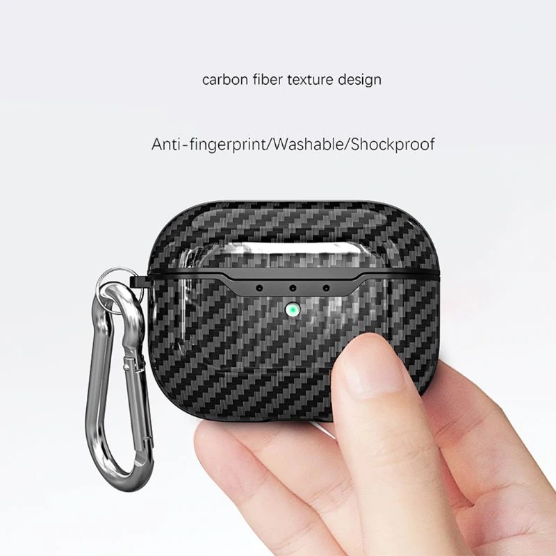 Bakeey-Carbon-Fiber-Ultra-thin-Shockproof-Earphone-Storage-Case-for-Apple-Airpods-3-Airpods-Pro-1601974-1