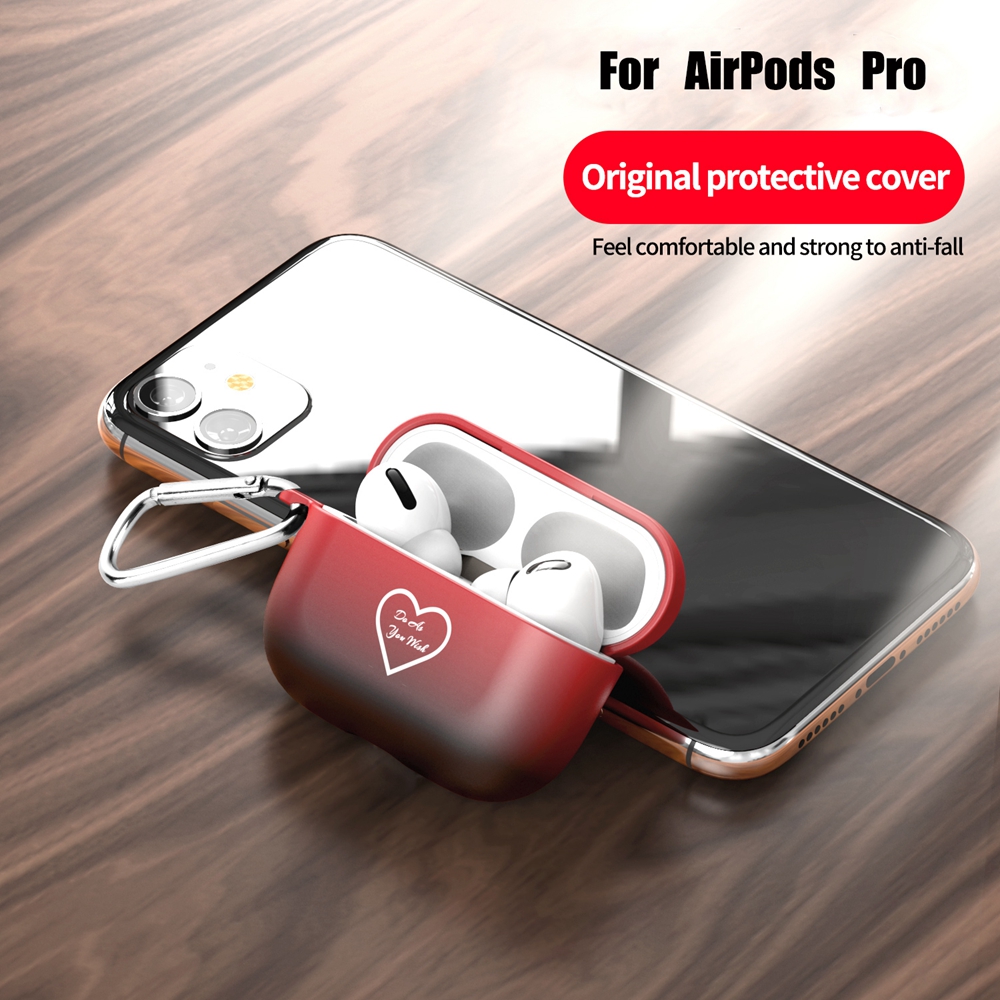 Bakeey-Gradient-Color-Shockproof-Dropproof-Hard-PC-Earphone-Protective-Case-For-Apple-AirPods-Pro-1687213-1