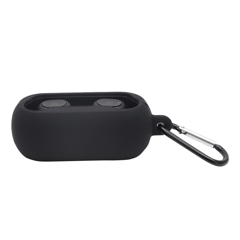 Bakeey-Portable-Shockproof-Dirtyproof-Silicone-Wireless-bluetooth-Earphone-Storage-Case-with-Keychai-1619861-6