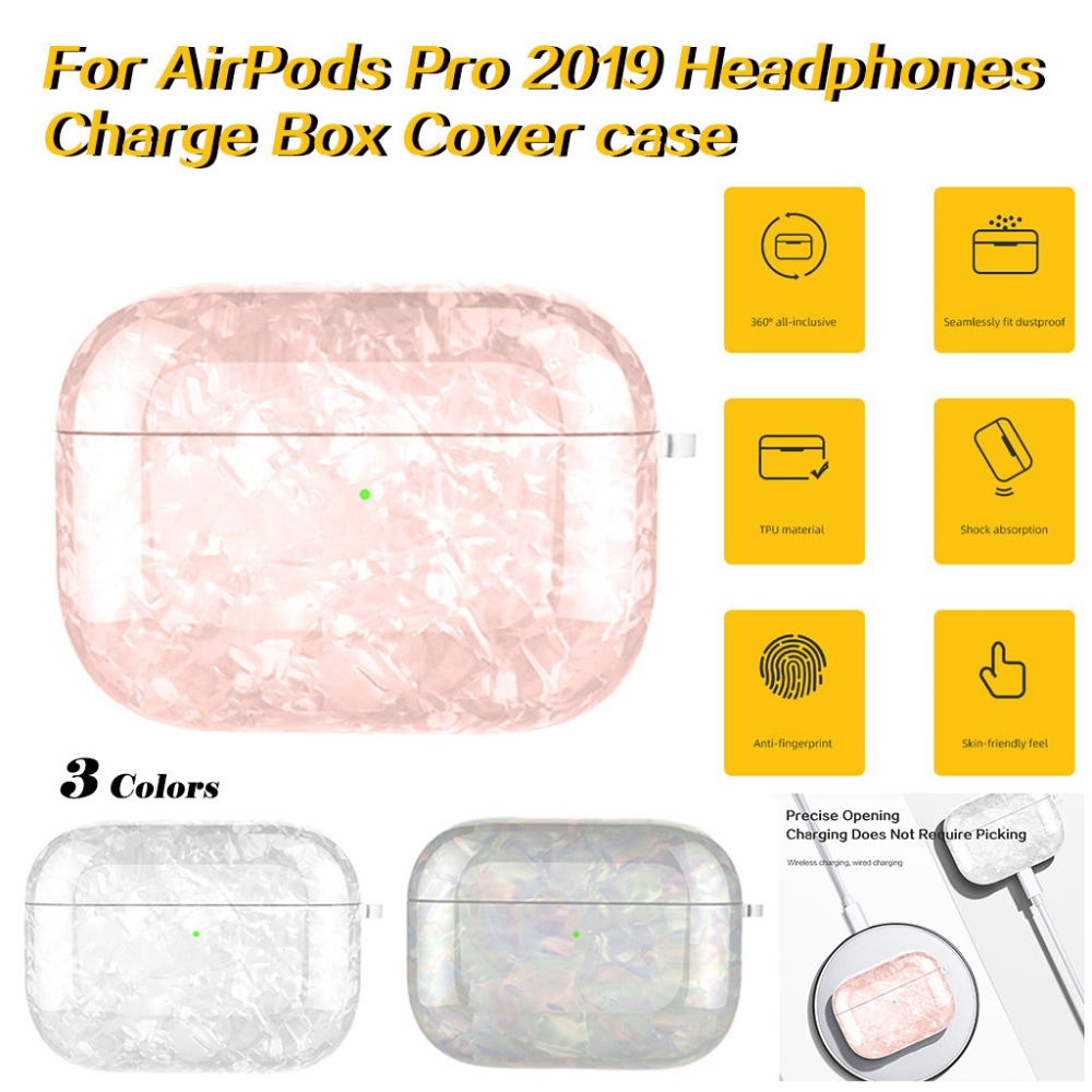 Bakeey-Translucent-Shockproof-Earphone-Storage-Case-with-KeyChain-for-Apple-Airpods-3-Airpods-Pro-20-1601976-1
