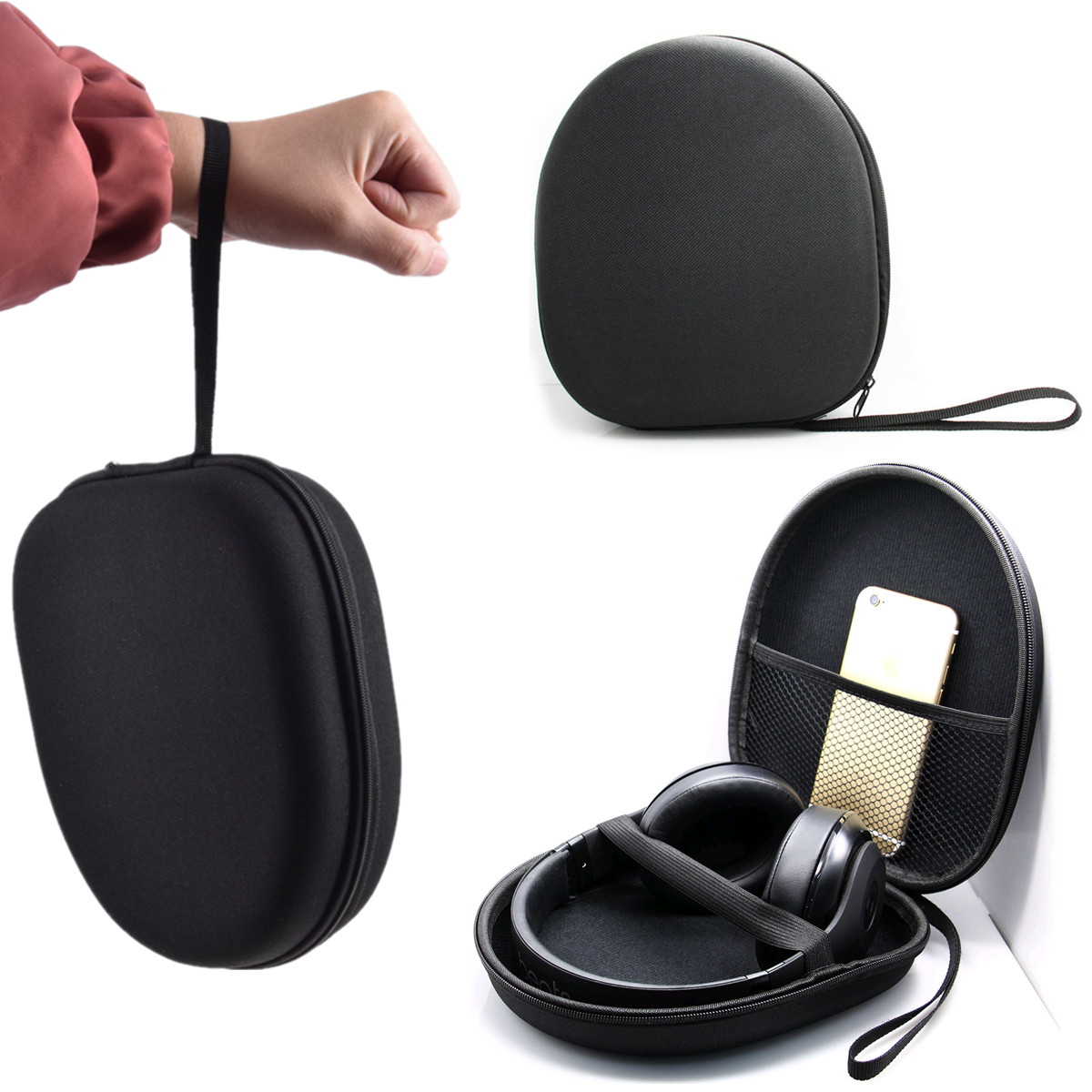 Bakeey-Universal-Portable-Carrying-Earphone-Shockproof-Protective-Case-Storage-Bag-Pouch-for-Sony-QC-1643522-6