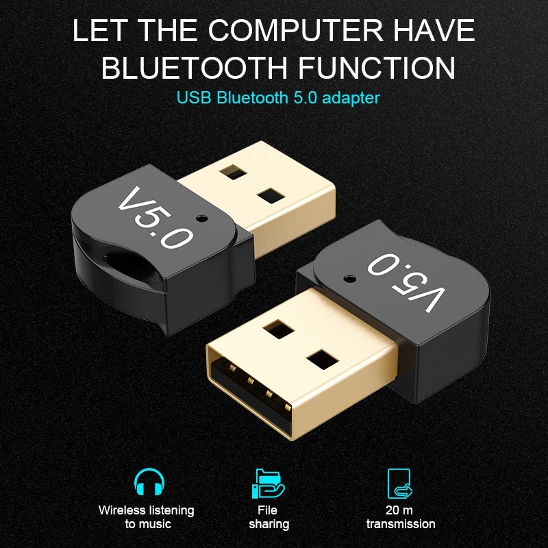 Bakeey-X52-bluetooth-50-USB-Wireless-Adapter-Transmitter-for-TV-and-PC-Laptop-Desktop-1921880-1