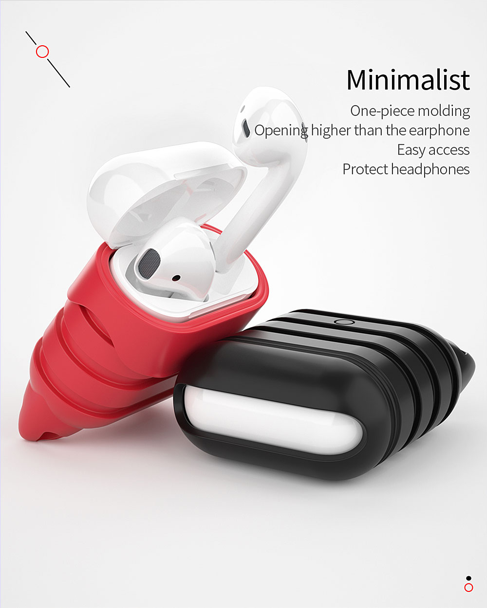 Essager-Silicone-Shockproof-Earphone-Protective-Case-With-Lanyard--Hook-For-Apple-AirPods-1430483-9
