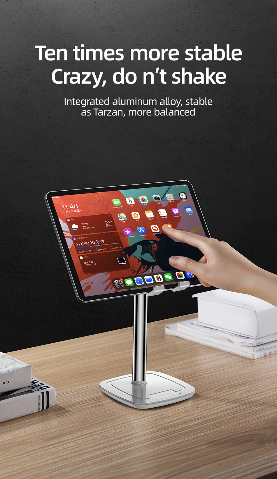 Joyroom-Metal-Adjustable-Phone-Holder-Stand-Multi-angle-Flexible-Bracket-Desk-Stand-Tablet-Cell-Phon-1688472-5