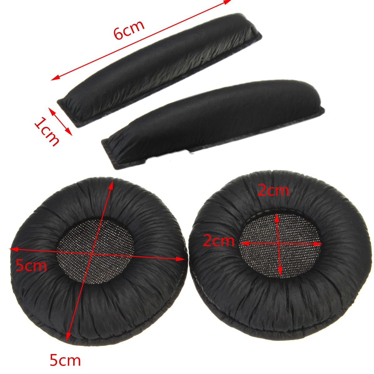 LEORY-1-Pair-For-Sennheiser-PX100-PX200-Headphone-Replacement-Ear-Pads-Cover-Headband-Cushion-1782024-4