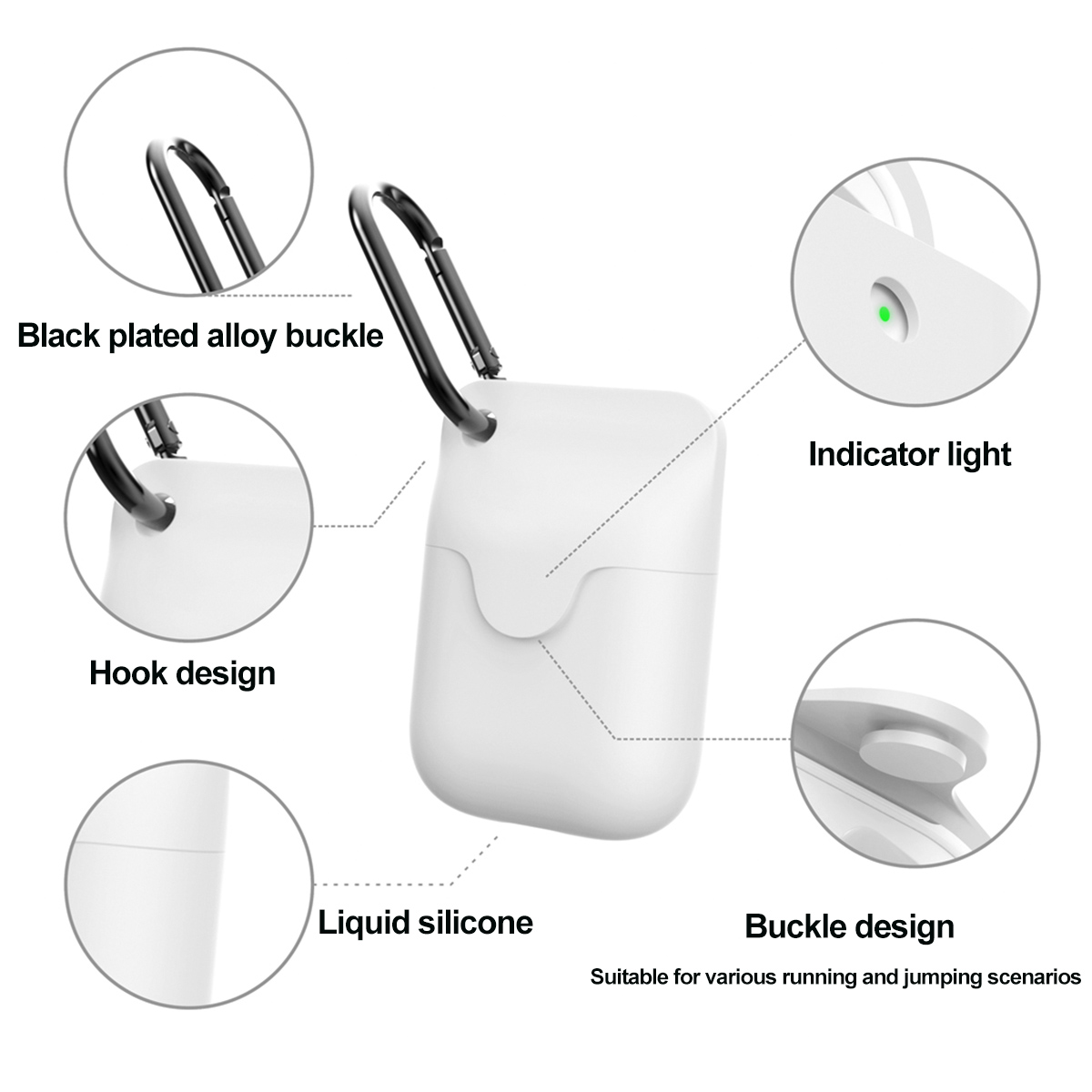 Liquid-Silicone-Shockproof-Waterproof-Earphone-Storage-Case-with-KeyChain-for-Apple-Airpods-1--2-1648016-3