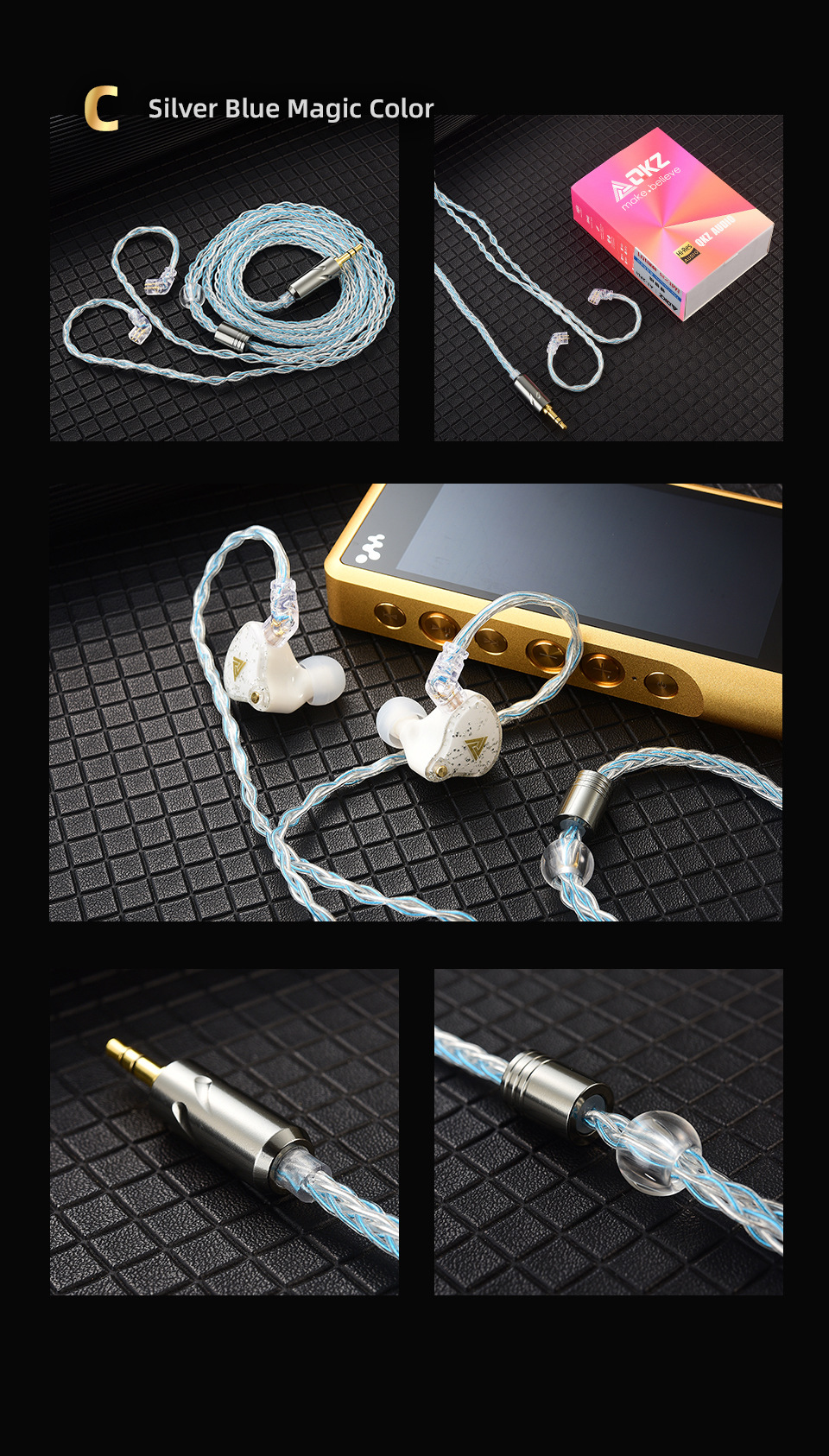 QKZ-T1-Earphone-Cable-Eight-Strand-Silver-Plated-Upgrade-Cable-35MM-2-Pin-075mm-Headset-Wire-Earphon-1914413-14