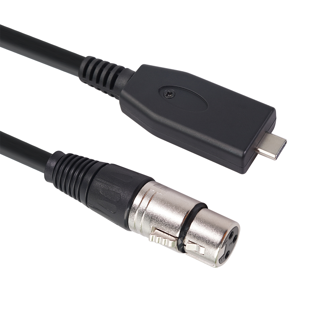 REXLIS-TY18-TYPE-C-To-XlR-Mic-Audio-Cable-6mm-Male-To-Female-Microphone-Recording-Line-23M-for-Mobil-1807973-4