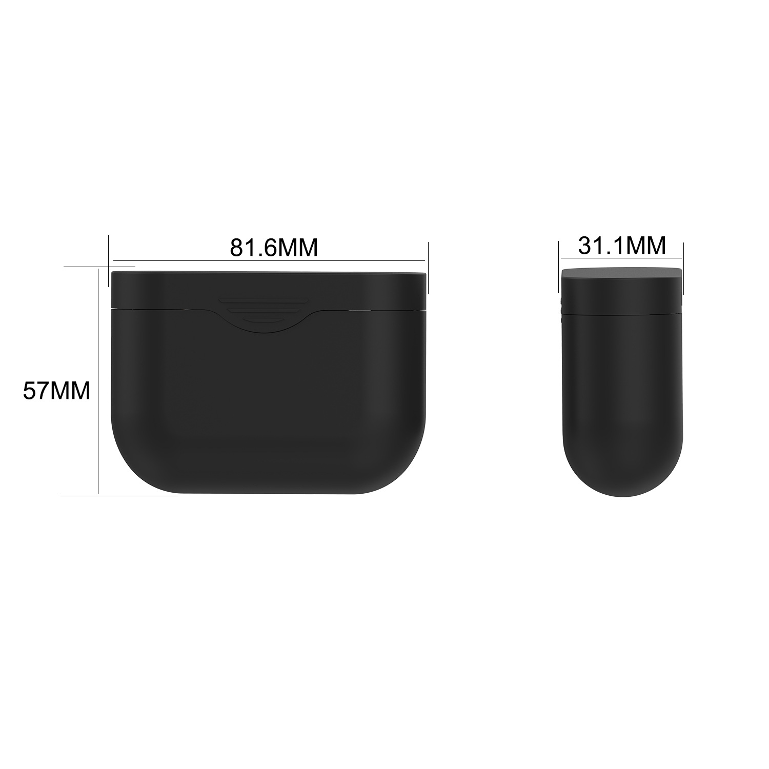 Silicone-Storage-Bag-Protective-Waterproof-Cover-Case-for-Sony-WF-1000XM3-Earphone-1591063-1