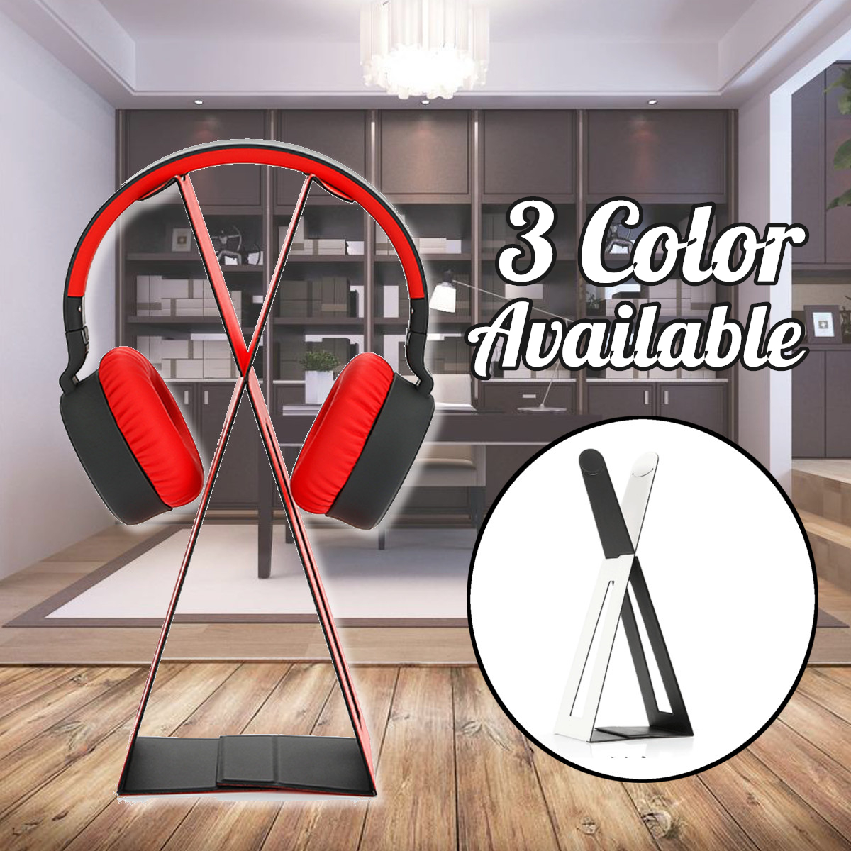 Sturdy-Desktop-Aluminium-Foldable-Headphone-Stand-Holder-Headset-Bracket-Mount-1517301-1