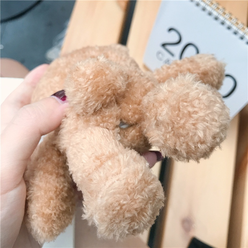Teddy-Bear-Pattern-Plush-Shockproof-Earphone-Storage-Case-Sleeve-for-Apple-Airpods-1--2--3-Airpods-P-1777045-4