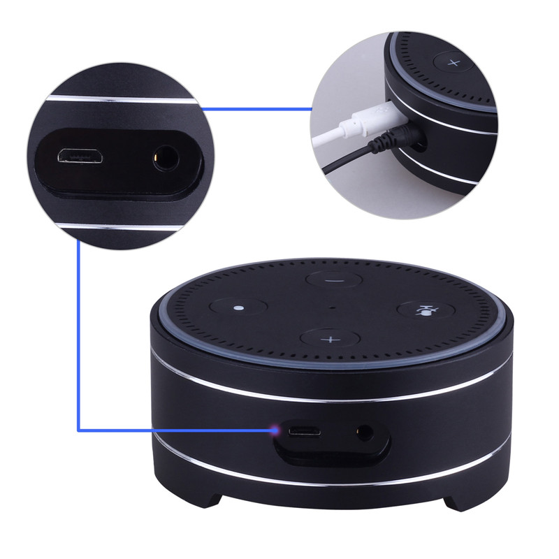 Universal-Metal-Round-Reserved-Charging-Port-Protective-Cover-Case-for-Echo-Dot-bluetooth-Speaker-1213115-5