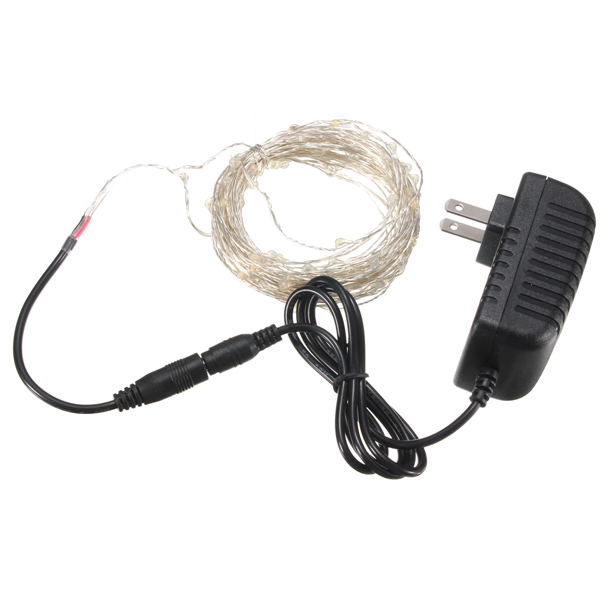 10M-100-LED-Silver-Wire-Waterproof-Fairy-String-Light-Xmas-Lamp-With-Adapter-1018214-4