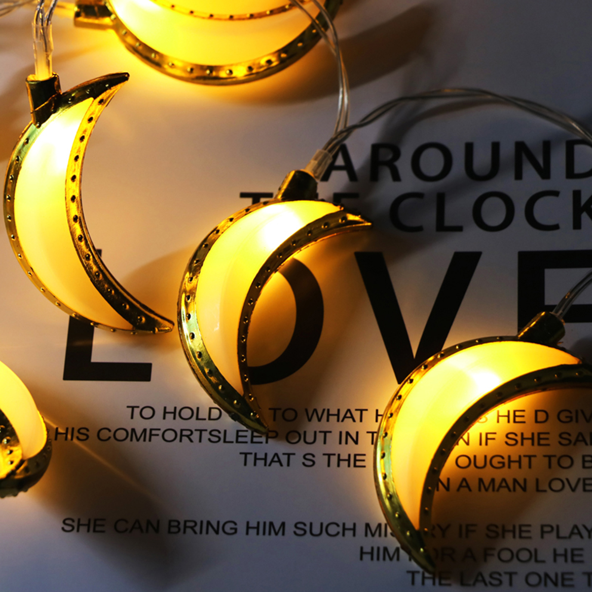 10PCS-Golden-Moon-Shape-Eid-Ramadan-LED-String-Light-Lamp--Islamic-Indoor-Home-Party-Decor-1464931-3