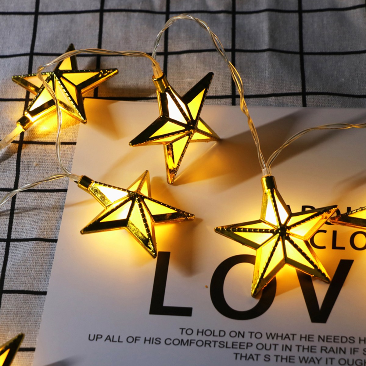 10PCS-Golden-Pentagram-Shape-Eid-Ramadan-LED-Fairy-String-Light-Lamp-Islamic-Indoor-Party-Decor-1460762-2