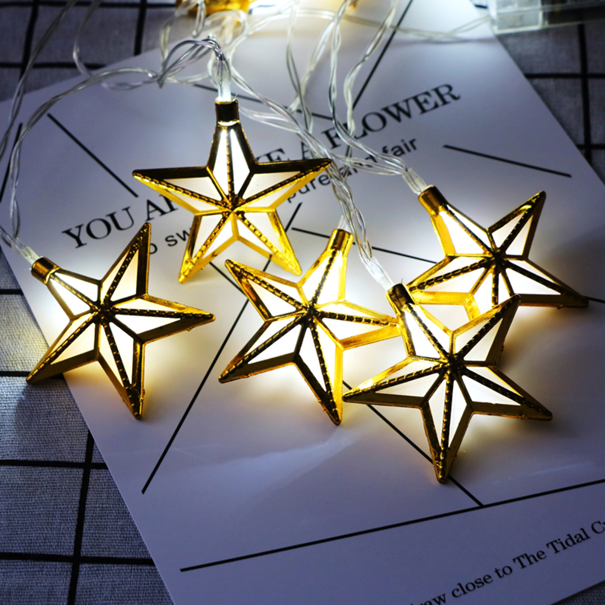 10PCS-Golden-Pentagram-Shape-Eid-Ramadan-LED-Fairy-String-Light-Lamp-Islamic-Indoor-Party-Decor-1460762-4