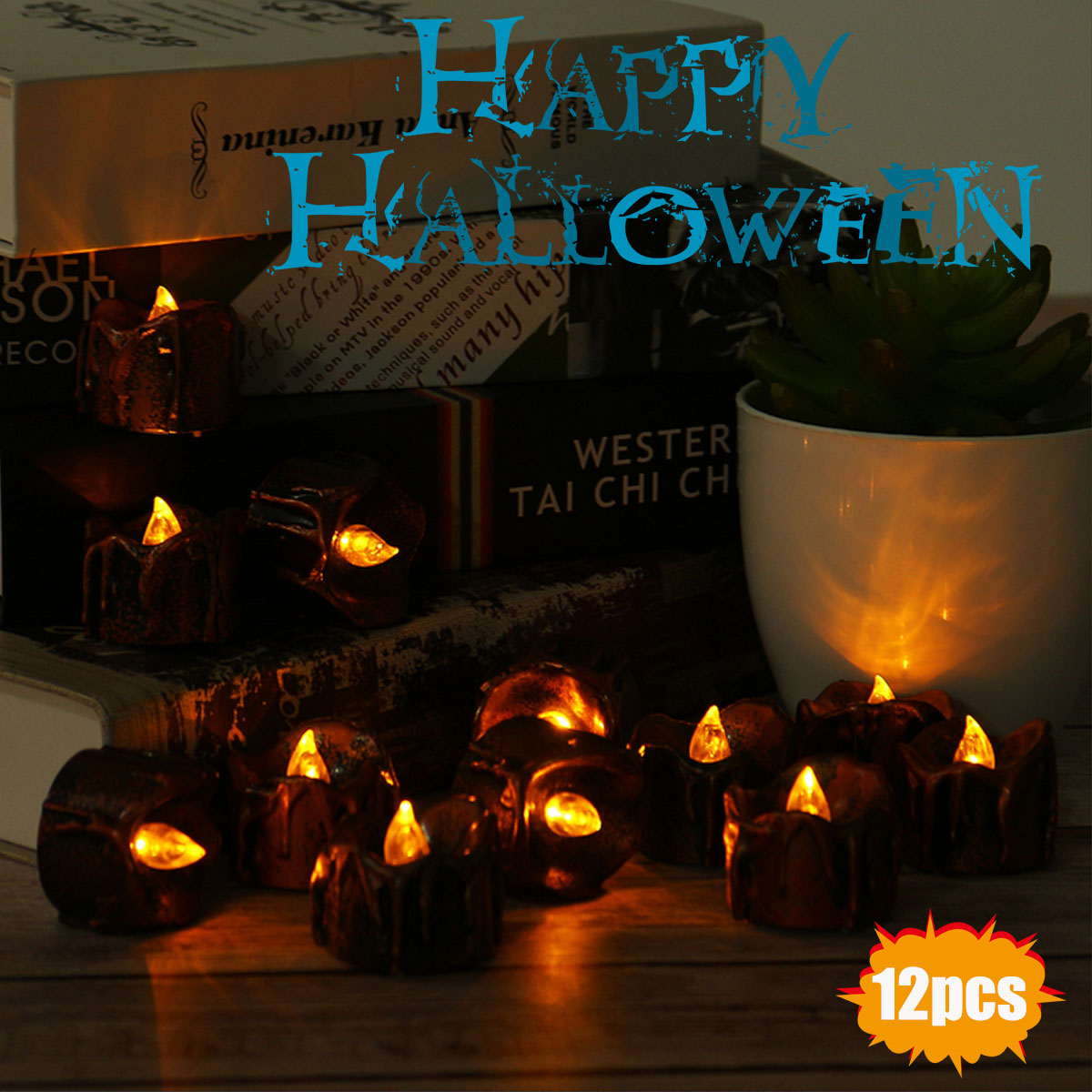 12PCS-Battery-Operated-LED-Flameless-Candles-Light-Halloween-Christmas-Decorative-Tea-Lamps-1735456-2