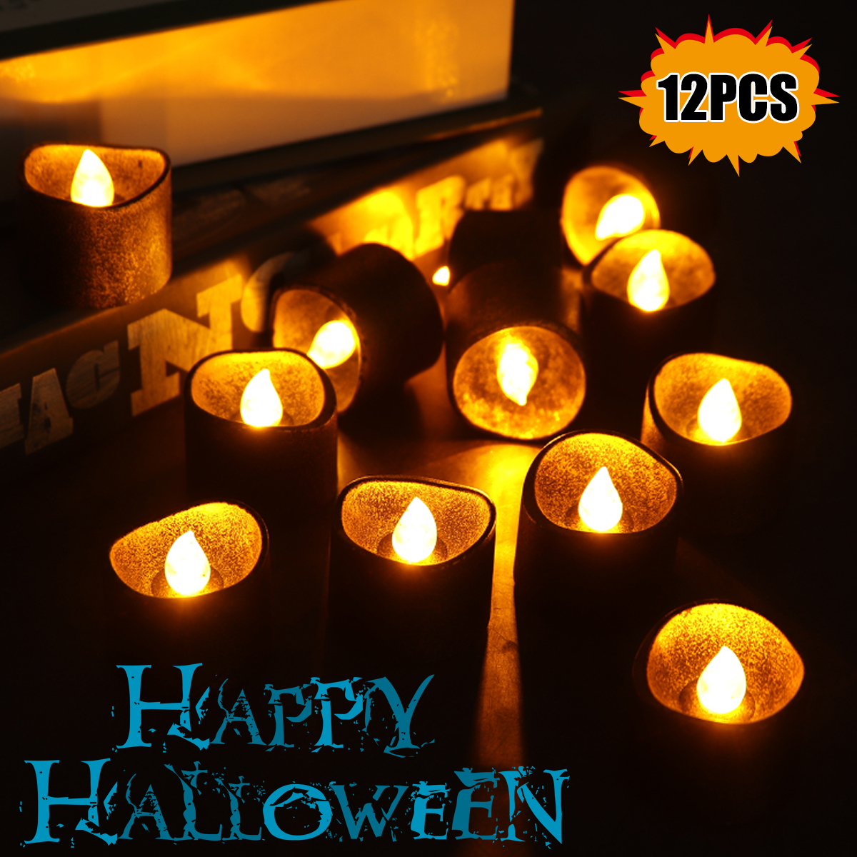 12PCS-Christmas-Halloween-Flameless-Candles-LED-Tea-Lights-Battery-Operated-Deco-1730416-1
