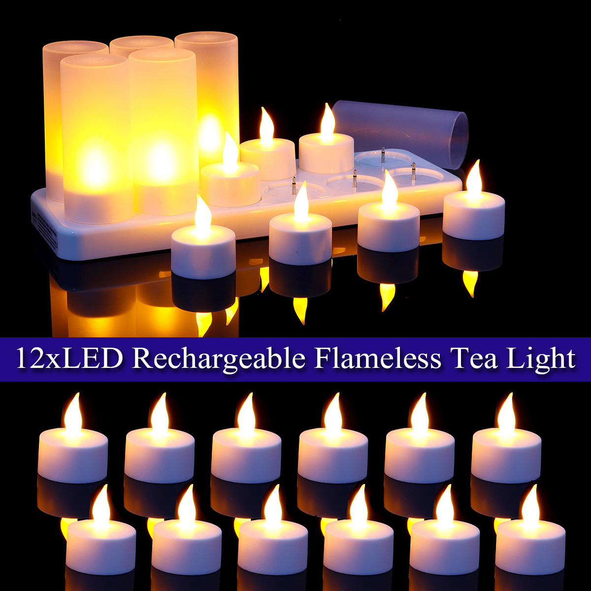 12PCS-Flameless-LED-Candle-Light-Rechargeable-Flickering-Tea-Lamp-for-Birthday-Party-US-Plug-AC110V-1675885-1