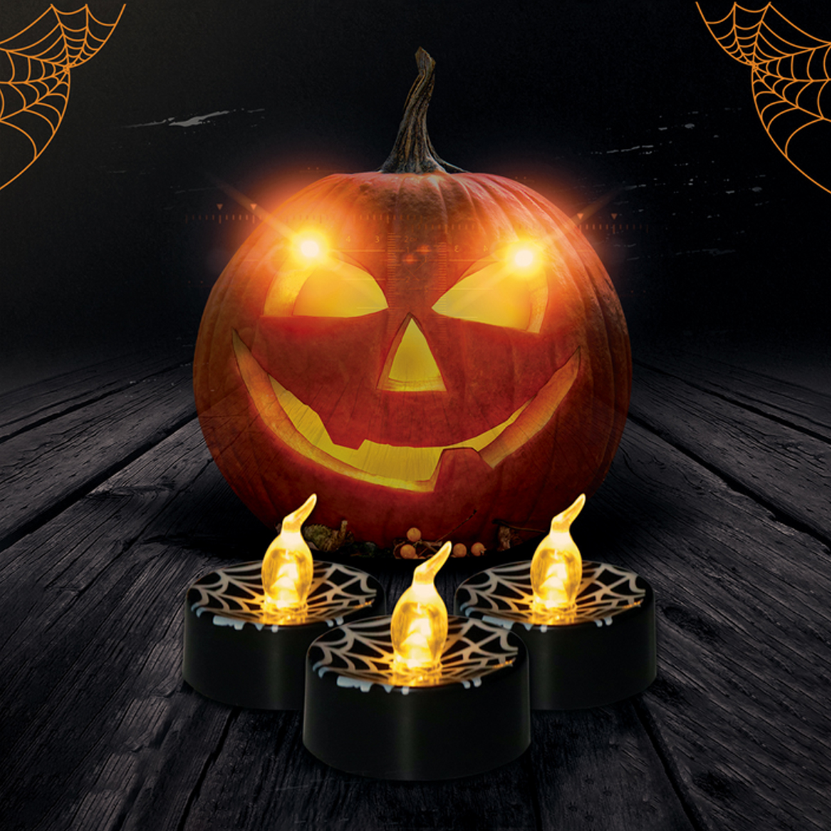 12Pcs-LED-Tea-Lights-Battery-Operated-Flickering-Flameless-Candles-Halloween-Pumpkin-1730412-4