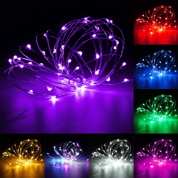 12V-10M-100LED-Silver-Wire-Christmas-String-Fairy-Light-Remote-Controller-with-Adapter-1023575-2