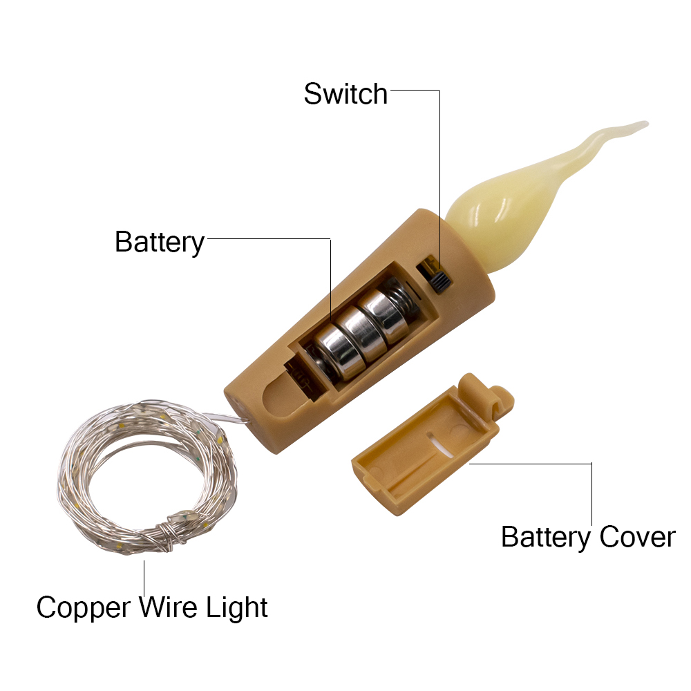 1X-6X-10X-12X-Battery-Operated-2M-20-LED-Bottle-Candle-Wire-String-Light-Fairy-Strip-Xmas-Party-Lamp-1529550-9