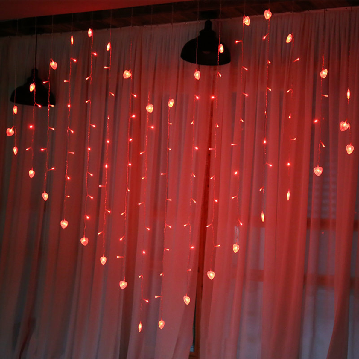 200X150cm-LED-LoveButterfly-Shape-Curtain-Lights-String-USB-Powered-Waterproof-Wall-Light-Hanging-Fa-1704556-3