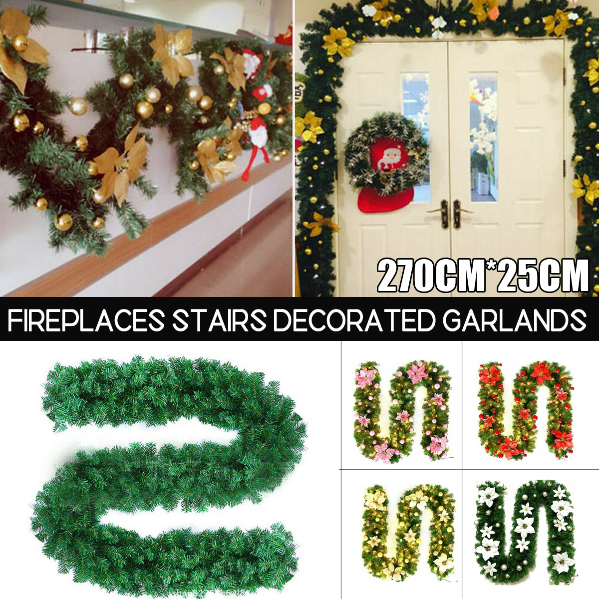 27m-Christmas-Tree-Wreath-Door-Hanging-Garland-Window-Ornament-Xmas-Party-Decor-Christmas-Decoration-1771839-2