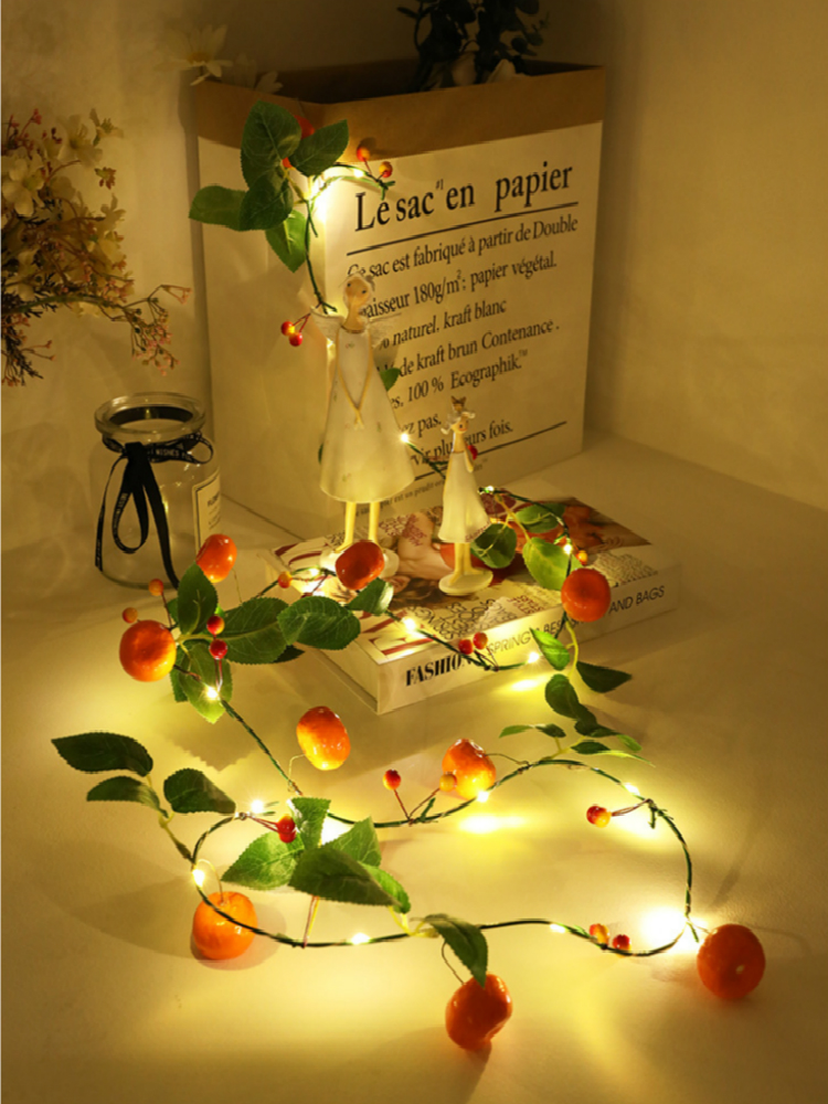2M-LED-Light-String-Artificial-Orange-Rattan-Sunflower-Green-Vines-Battery-Powered-Copper-Wire-Lamp--1679312-4