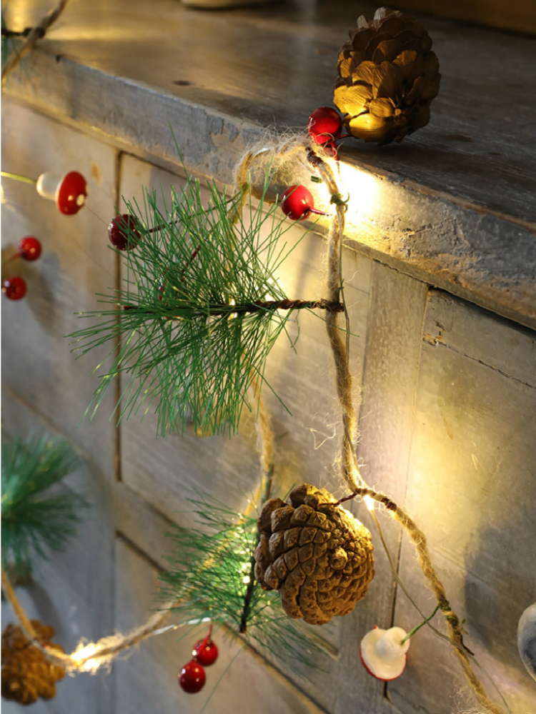 2M-Mushroom-Pine-Needle-Pine-Cone-Copper-Wire-Christmas-LED-String-Battery-Powered-Thanksgiving-Wedd-1679290-5