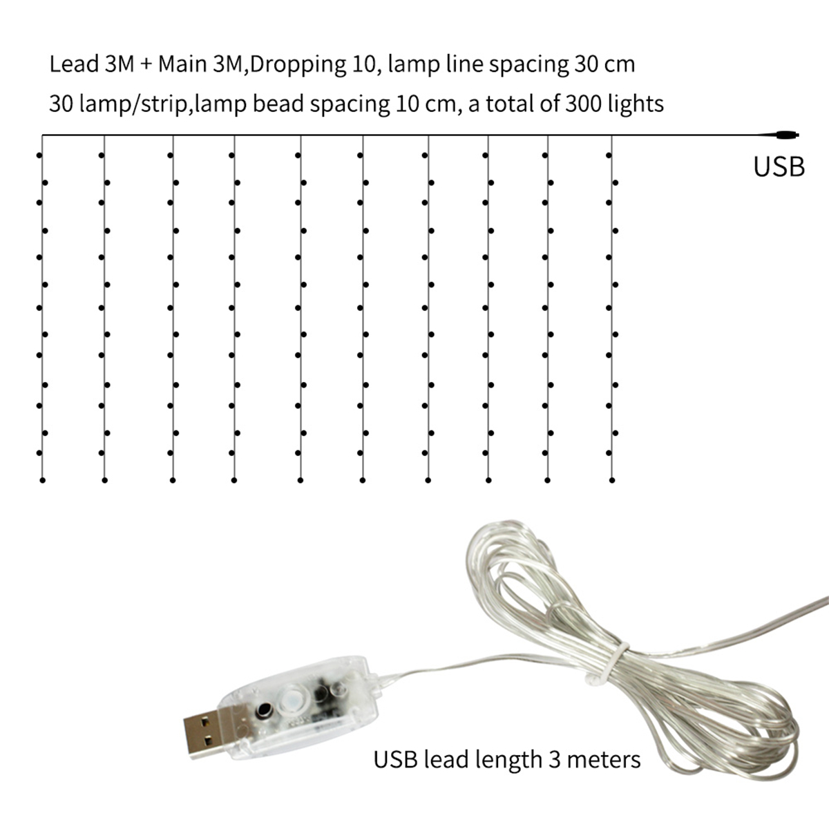 300-LED-USB-Christmas-String-Fairy-Light-Wedding-Xmas-Party-Decor-Music-Control-1677224-3