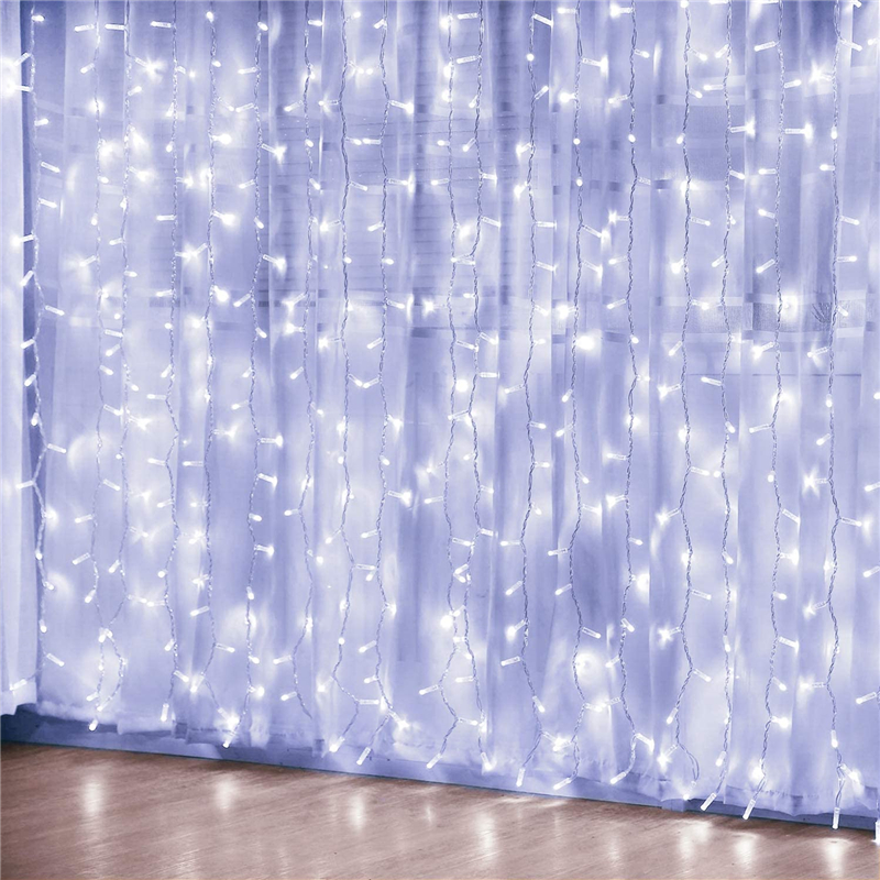 300LED-3x3m-Curtain-Light-String-IP65-Festival-Decor-Fairy-Light-Christmas-Wedding-1831100-6