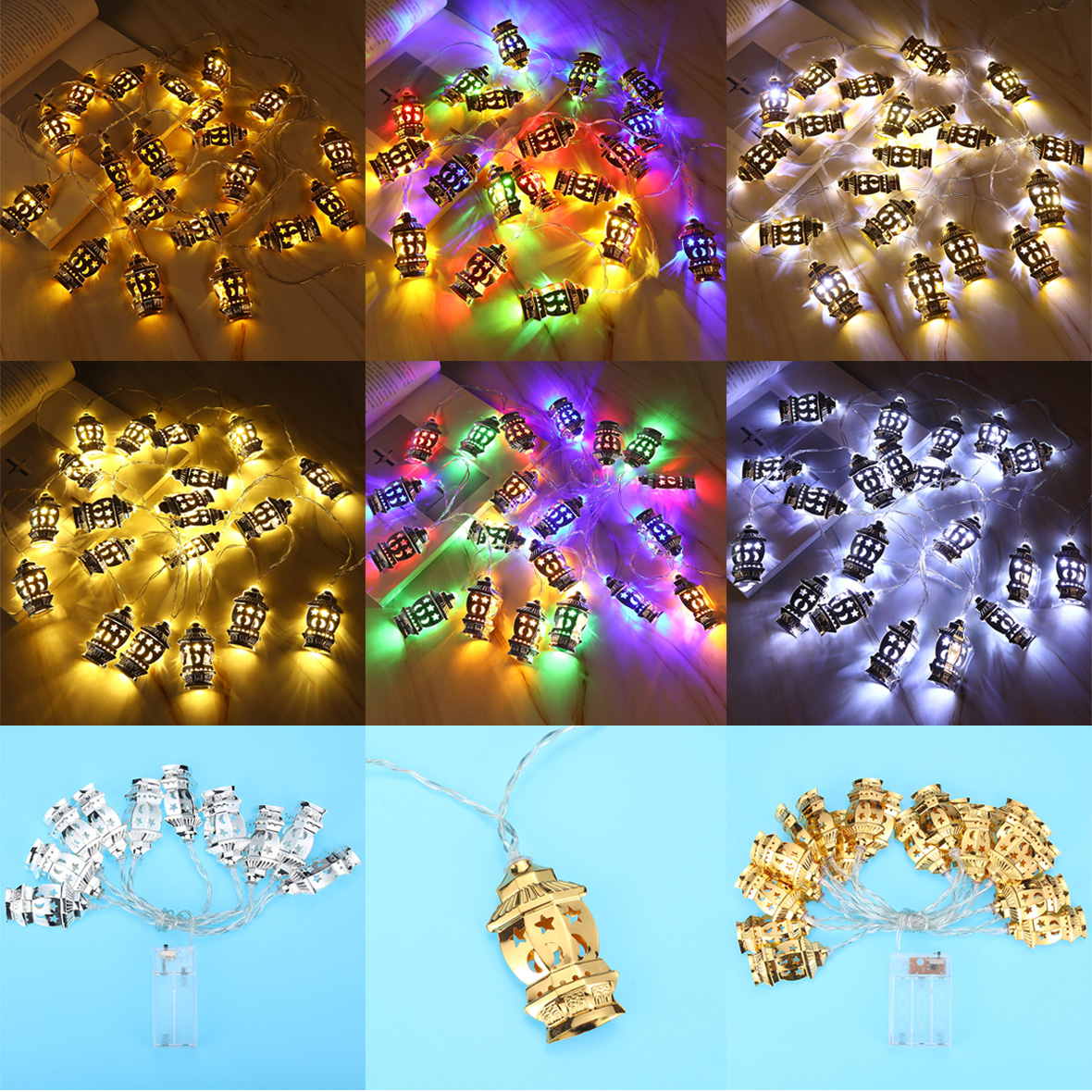 3M-20PCS-Battery-Powered-Gold-Sliver-Palace-Eid-Ramadan-Kareem-Mubarak-LED-Fairy-String-Light-for-Pa-1547413-1