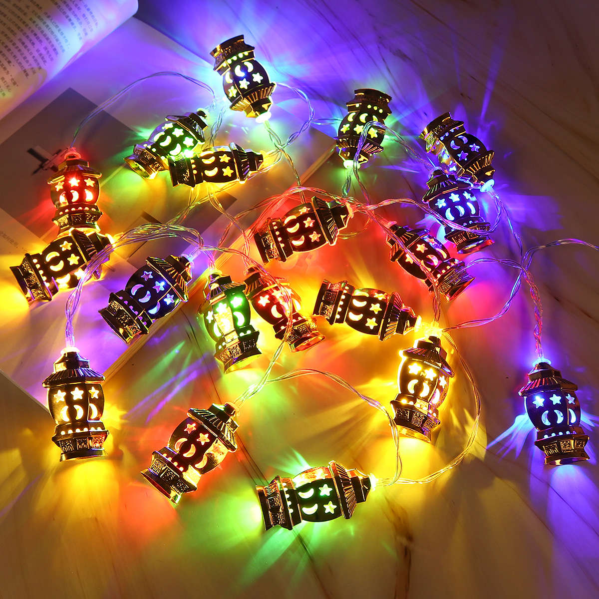 3M-20PCS-Battery-Powered-Gold-Sliver-Palace-Eid-Ramadan-Kareem-Mubarak-LED-Fairy-String-Light-for-Pa-1547413-9