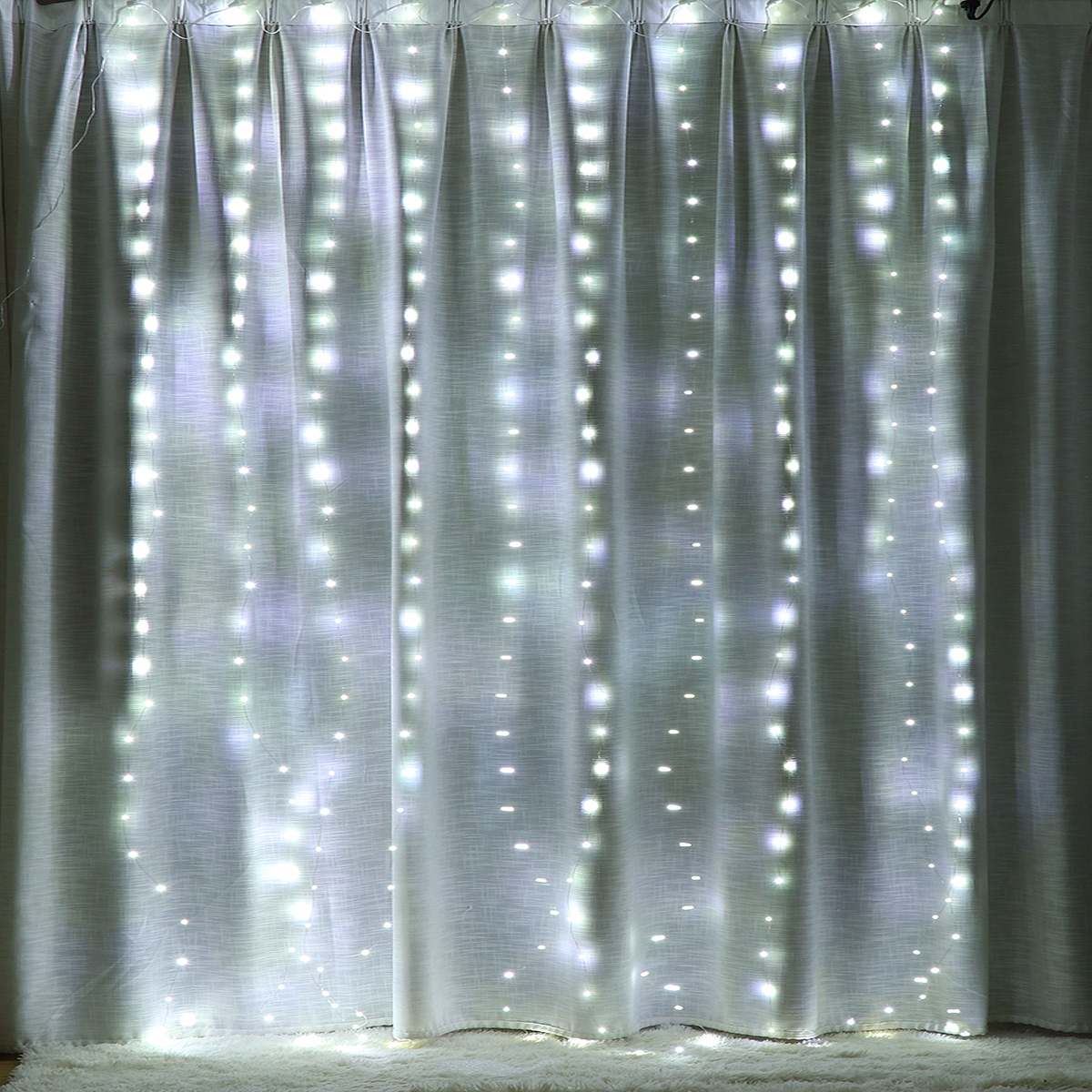 3M1M-100LED-Fairy-String-Curtain-Window-Light-USB-Twinkle-Christmas-Party-Wedding-Home-Holiday-Lamp-1742605-7