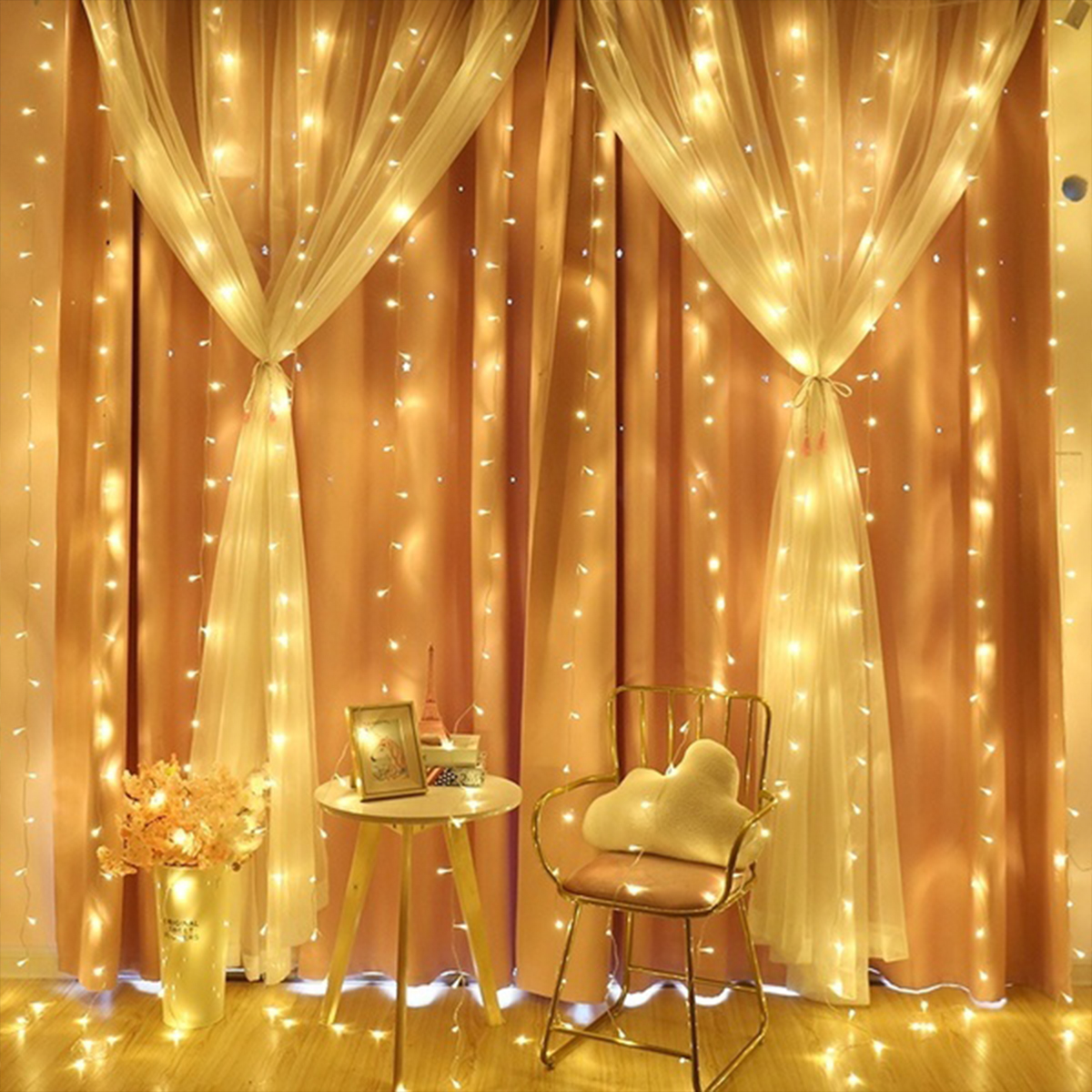 3M1M3M2M-USB-Waterproof-Sliver-Wire-LED-String-Light-Curtain-Tree-Strip-Fairy-Christmas-Decorations--1600472-4