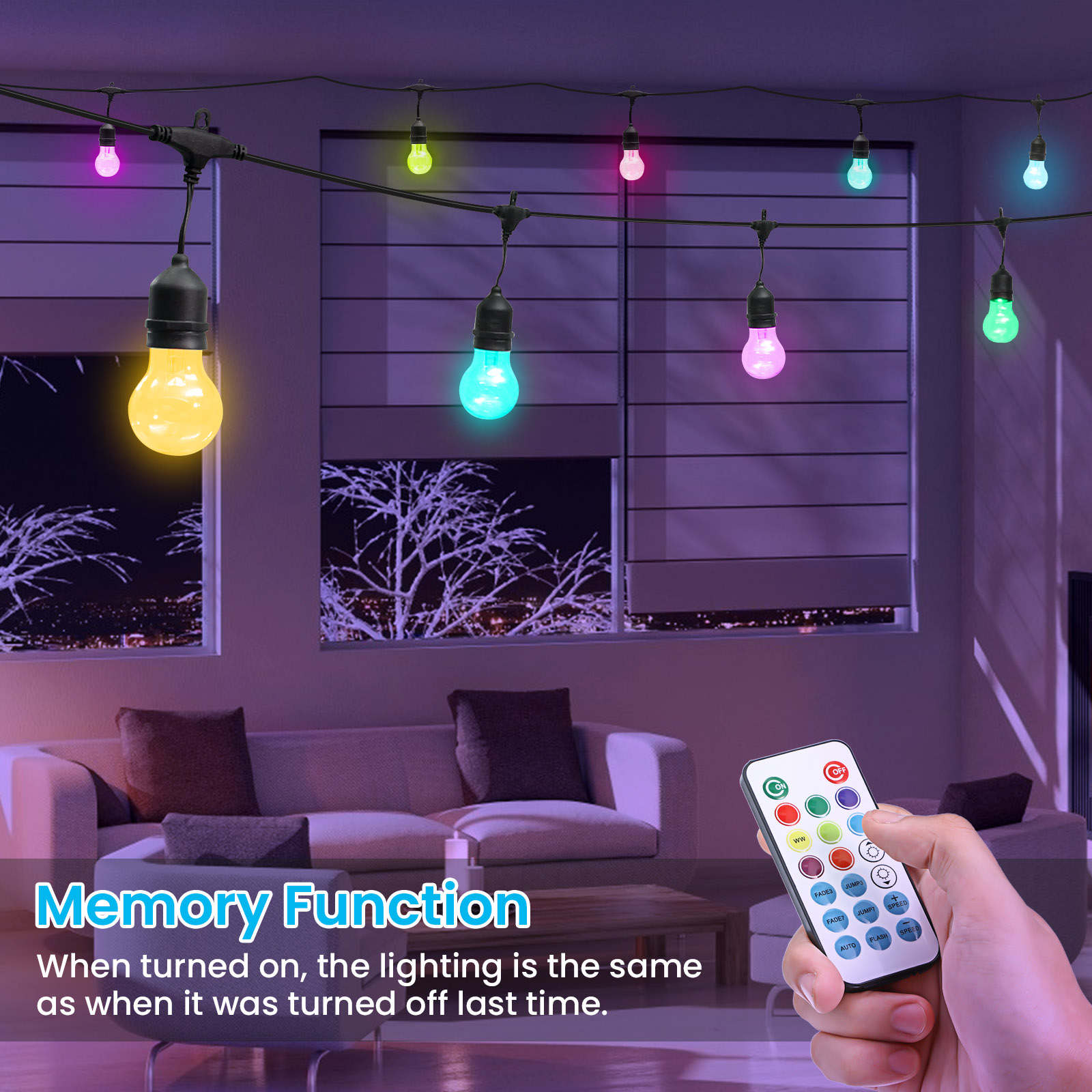 48FT-Elfeland-Remote-Control-RGB-Light-String-Gateway-Lighting-with-15pcs-Bulbs-US-Plug-AC100-240V-W-1885428-4