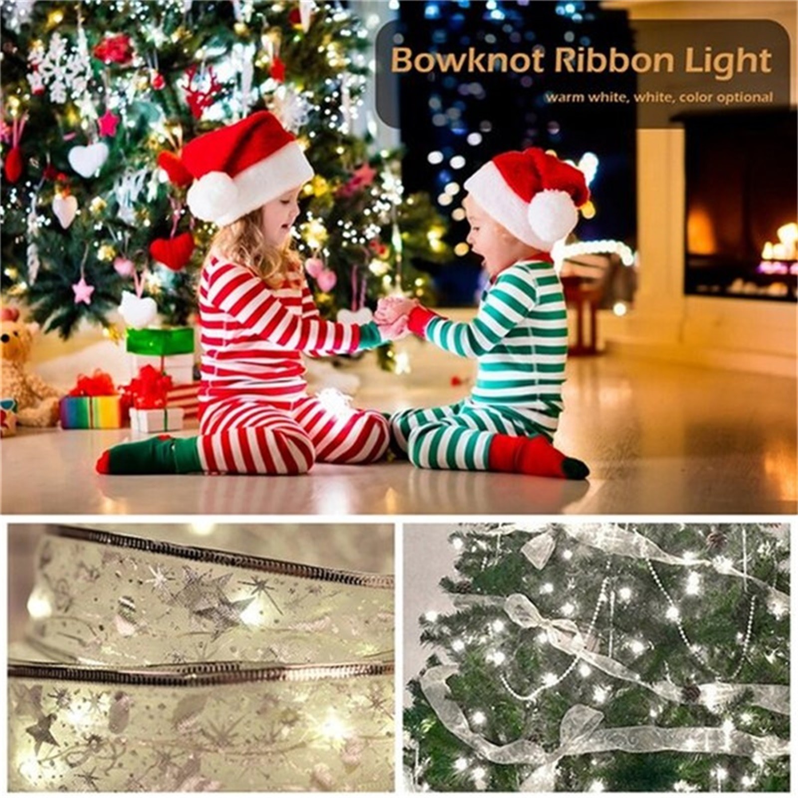 4M-40LED-Fairy-String-Lights-Gold-Silver-Bowknot-Ribbon-LED-Christmas-Tree-Light-Home-Party-Decorati-1918461-1