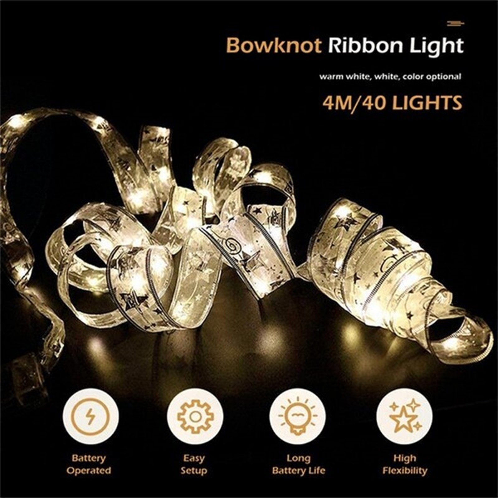 4M-40LED-Fairy-String-Lights-Gold-Silver-Bowknot-Ribbon-LED-Christmas-Tree-Light-Home-Party-Decorati-1918461-3