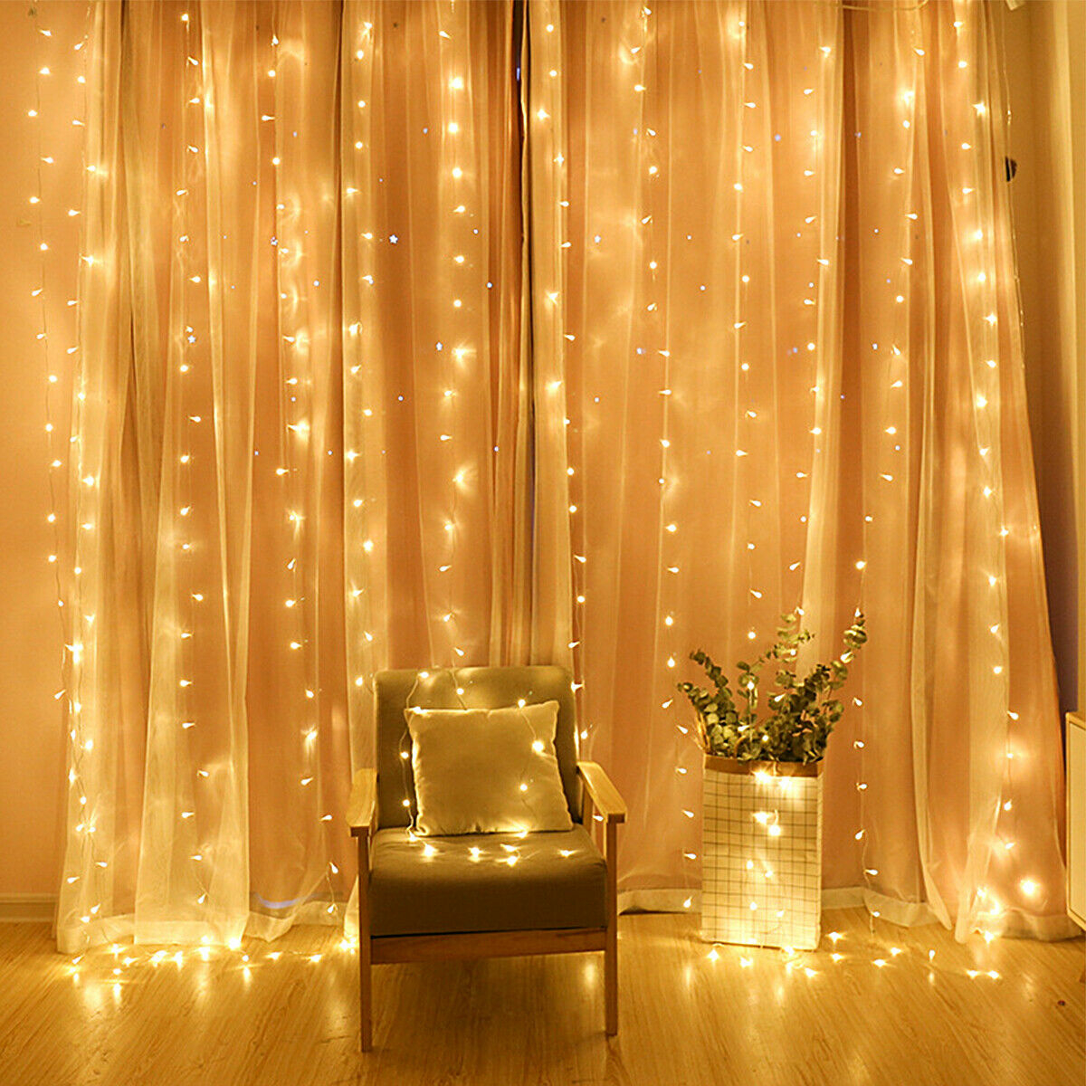 AC110V-300LED-Curtain-Fairy-String-Light-Window-Christmas-Wedding-Party-Decor-Lamp-US-Plug-1618365-3