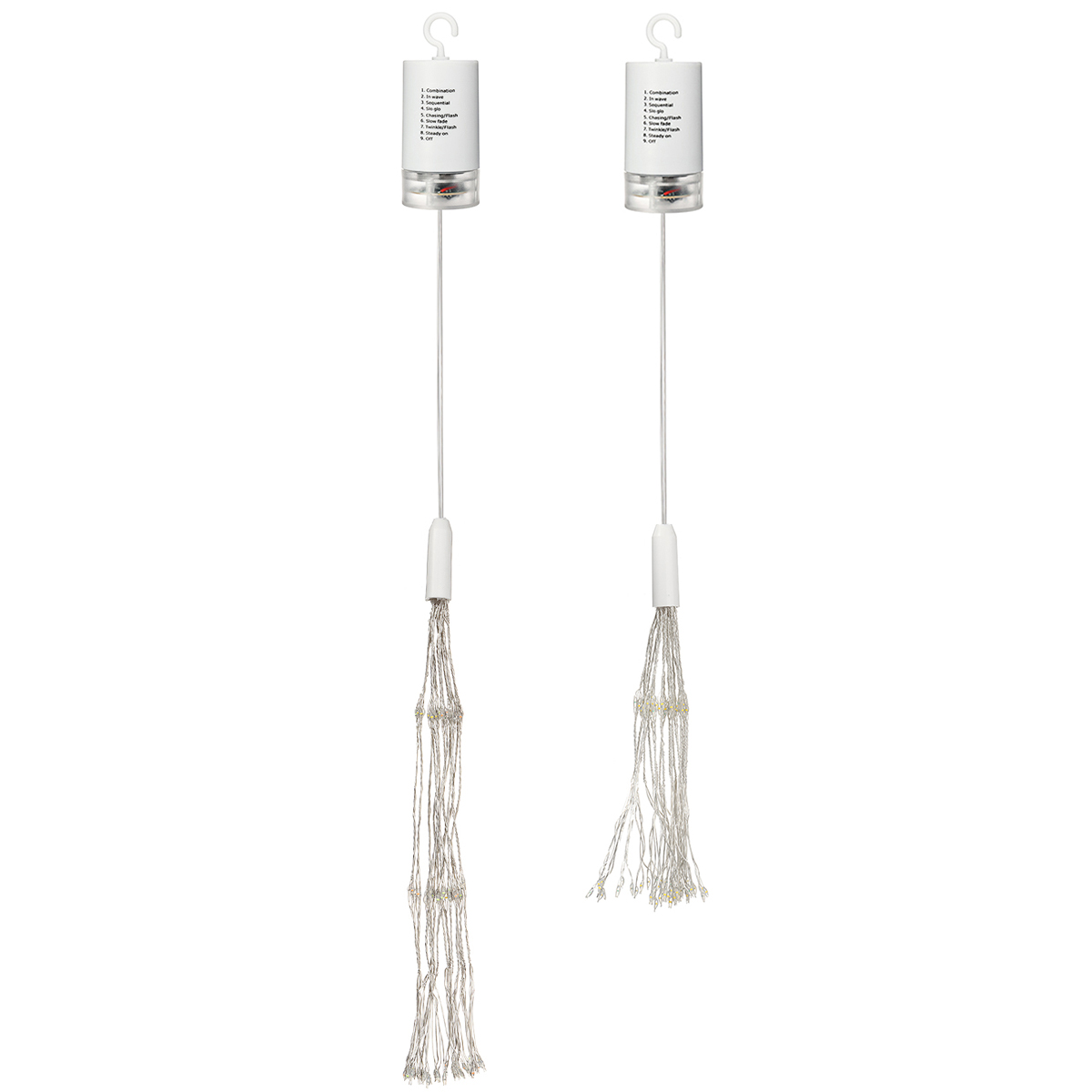 Battery-Operated-198LED-Dandelion-Hanging-String-Light-Silver-Wire-8-Mode-Dimmable-Christmas-Decor-1380686-7