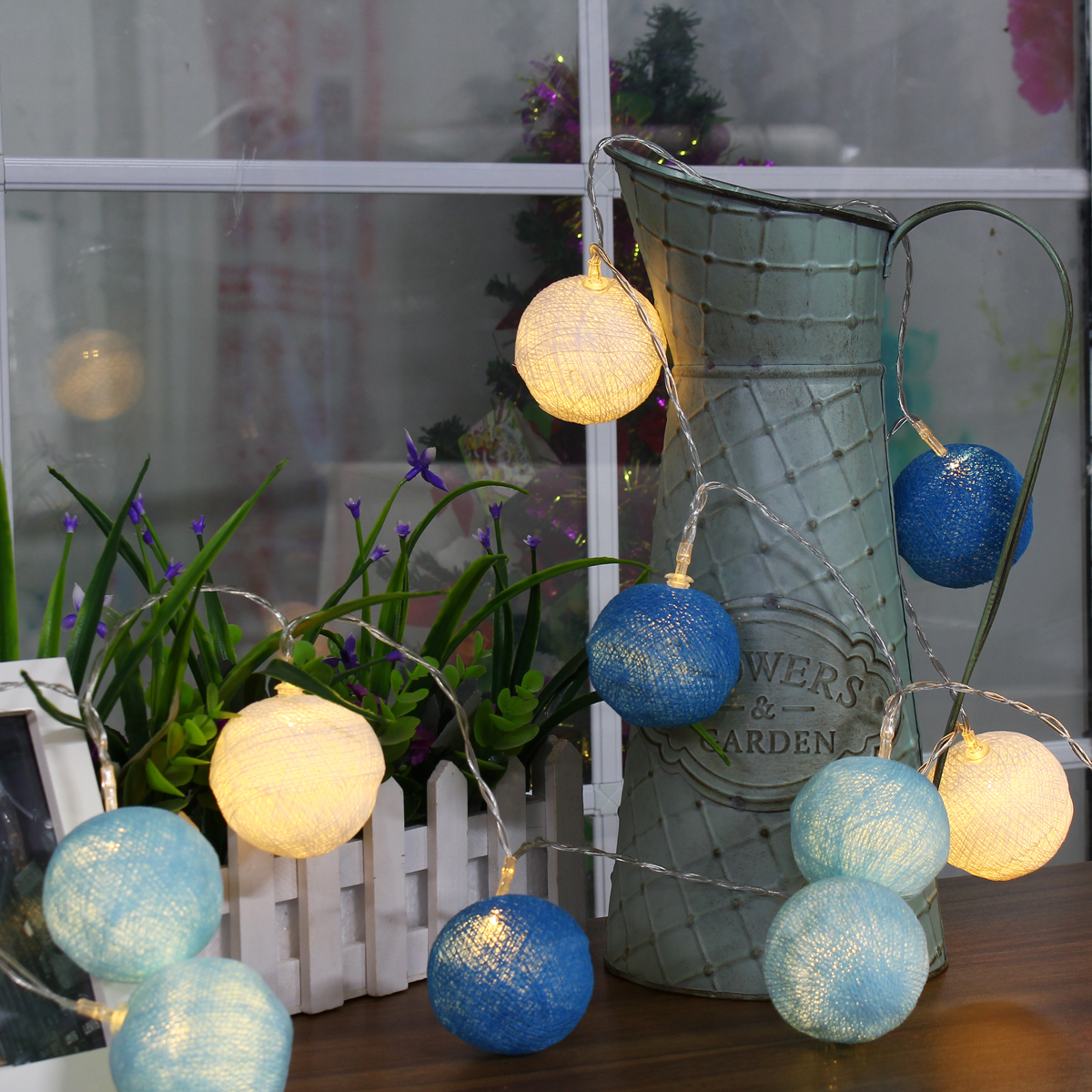 Battery-Operated-20LEDs-Warm-White-Cotton-Ball-Fairy-String-Light-for-Wedding-Christmas-DC45V-1198915-8