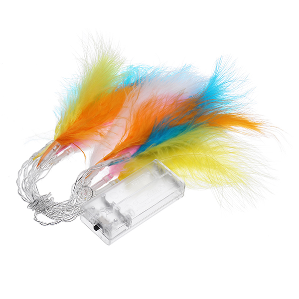 Battery-Powered-12M-22M-Colorful-Feather-Shaped-Warm-White-Indoor-Fairy-String-Light-For-Christmas-1190942-1
