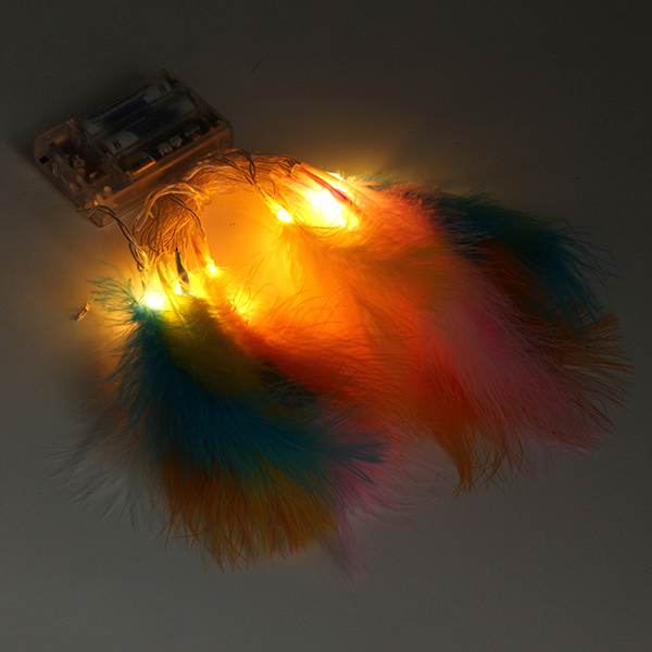 Battery-Powered-12M-22M-Colorful-Feather-Shaped-Warm-White-Indoor-Fairy-String-Light-For-Christmas-1190942-6