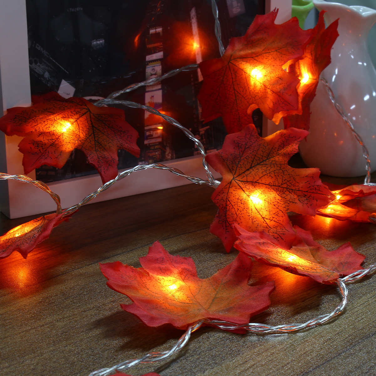 Battery-Powered-23M-20LEDs-Warm-White-Pure-White-Fall-Leaves-Indoor-Fairy-String-Light-for-Party-1209854-6