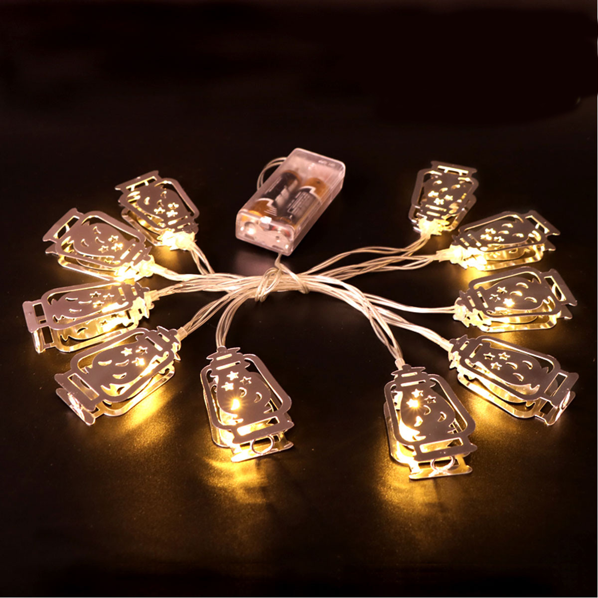 Battery-Powered-Silver-Fanoos-Lantern-10-LED-String-Holiday-Light-for-Islamic-Eid-Ramadan-1300326-1